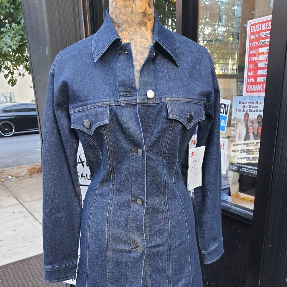 Denim Shirt Dress